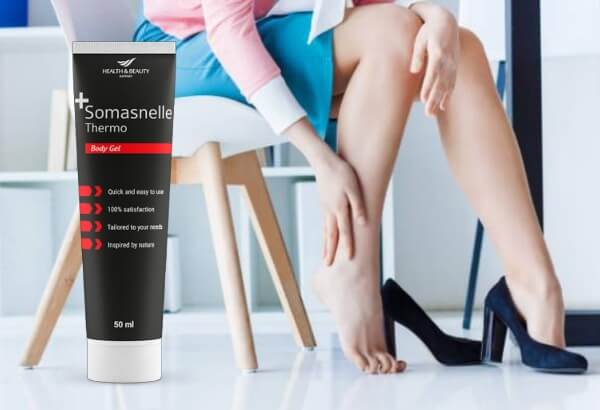 Somasnelle Thermo Body Gel, vene, picioare